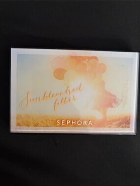 Sephora Sunkissed Filter Palette - Peach, Gold, Cream
